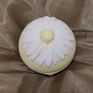 Lush blooming beautiful marigold bath bomb